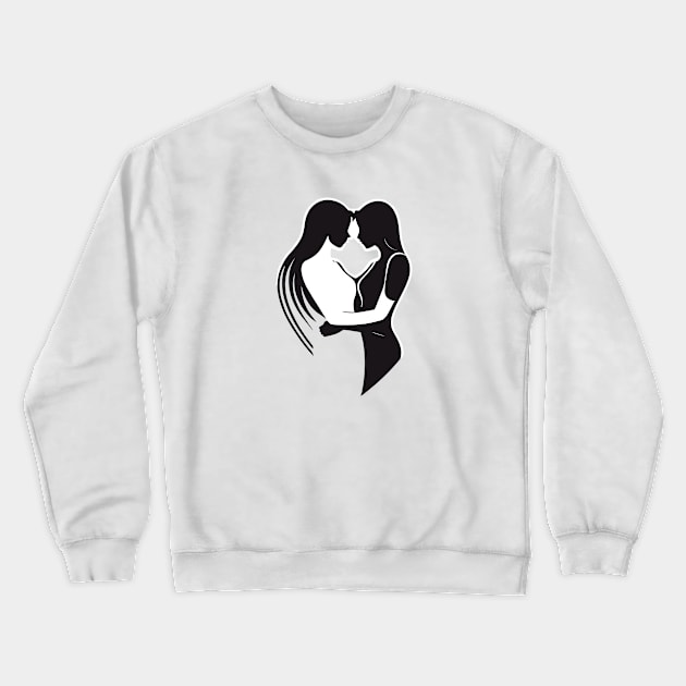 Forever in Your Rhythm - Valentines Day Essential Crewneck Sweatshirt by Orento